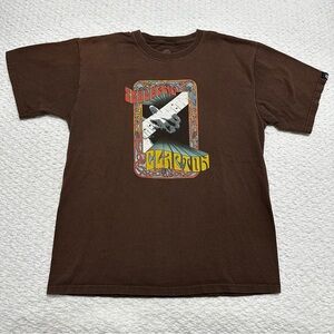 Eric Clapton 2006-2007 North American Concert Tour Brown Shirt Men's Size M